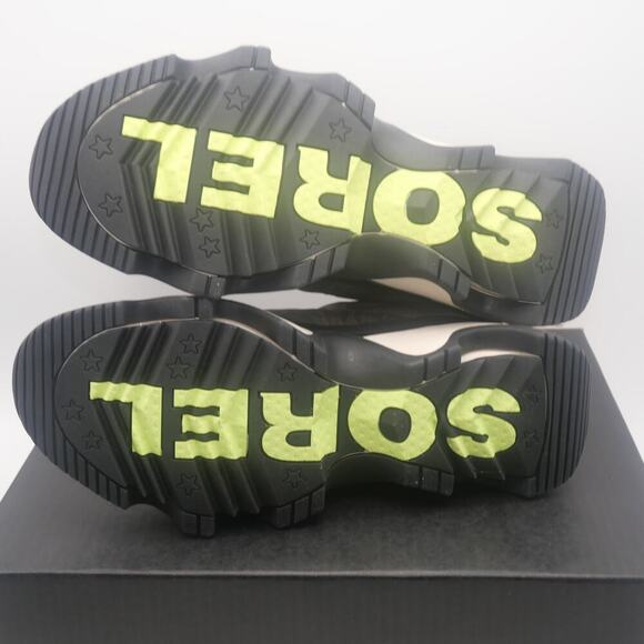 NEW Sorel Kinetic Impact Puffy Zip Waterproof Boots Stone Green Women's 9.5 - Picture 7 of 9